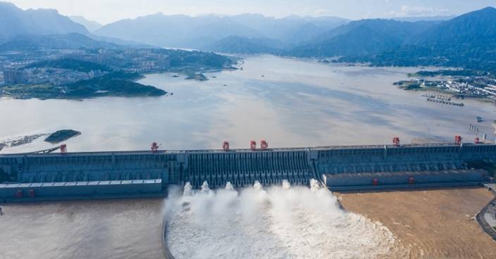 長江第3號洪水形成 三峽大壩發揮作用「攔洪削峰」
