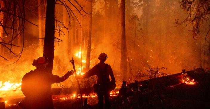加州山火毀逾8000平方公里土地破紀錄 相當於7.2個香港