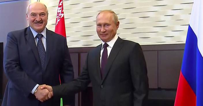 普京與盧卡申科會晤 俄承諾提供15億美元貸款