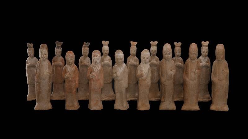 陝西考古發現大量罕見唐代壁畫(圖)