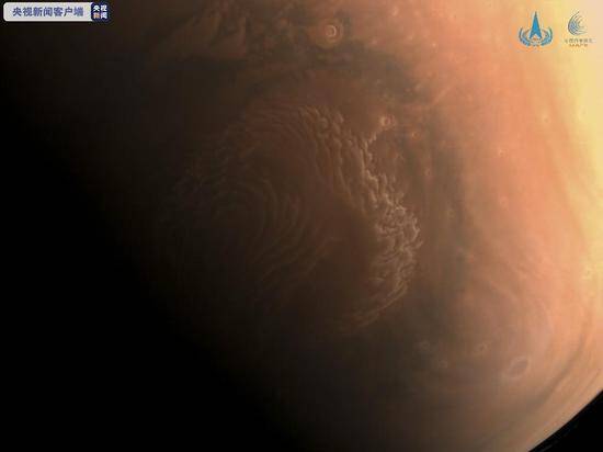 國家航天局發佈天問一號探測器拍攝高清火星影像
