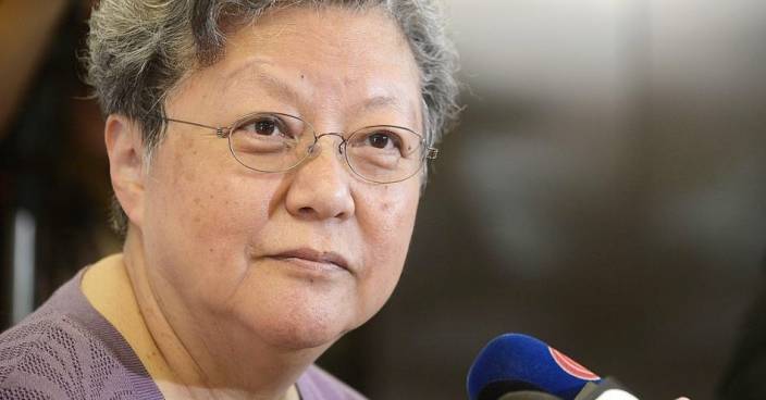 政制發展非香港「話事」 范徐麗泰批評反對派無被諮詢資格