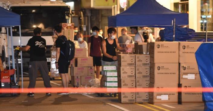 政府宣布香港仔利港中心封區 居民須接受強制檢測