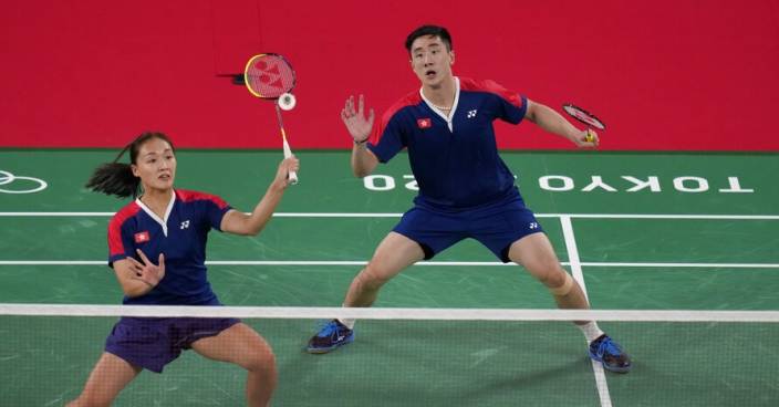 東京奧運港隊戰況一覽 羽毛球混雙鄧俊文謝影雪2:1擊敗馬來西亞