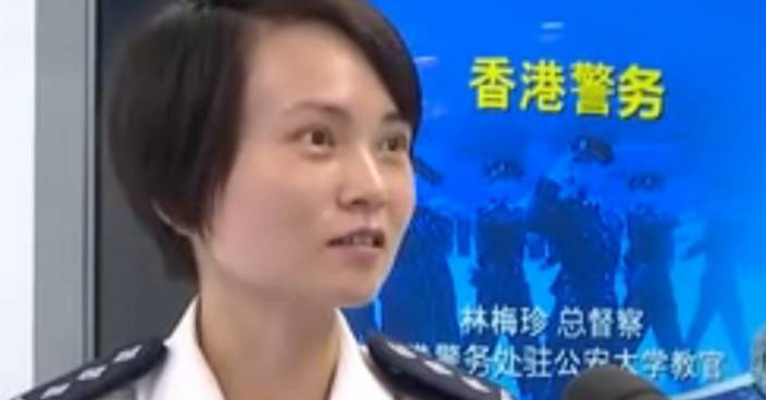 警察學院總督察獲央視訪問：香港肯定愈來愈好