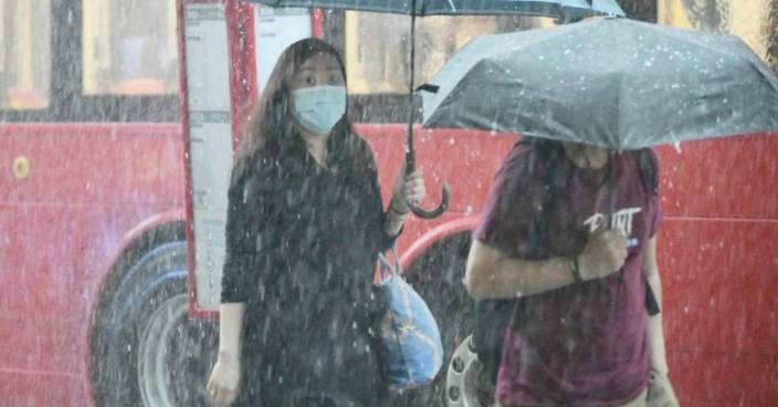 天文台：珠江口強雷雨區迫近 未來一兩小時影響本港