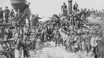 150多年前，中國人參與修建了一條美國鐵路