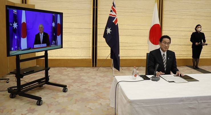 日本澳洲簽署相互准入協定 強化軍事合作