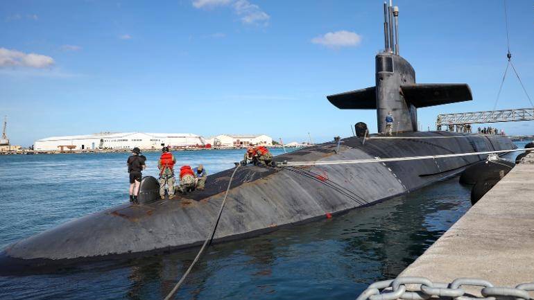 美軍彈道導彈核潛艇進關島基地 為2016年後首次