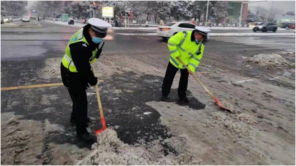 部分道路結冰 鄭州啟動低溫雨雪冰凍災害Ⅲ級應急響應