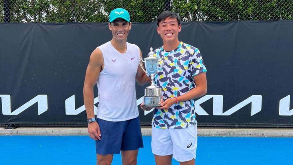 澳網｜黃澤林勇奪青年組男雙冠軍 拿度親自現身恭喜