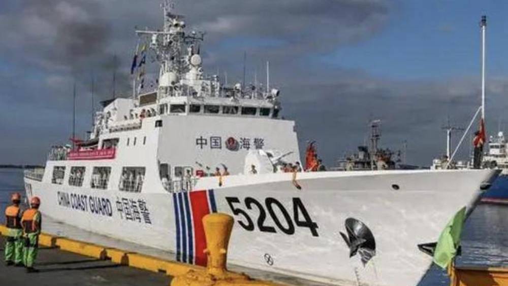 兩艘中國海警船出現釣魚台海域逼近日本漁船 日方發出警告