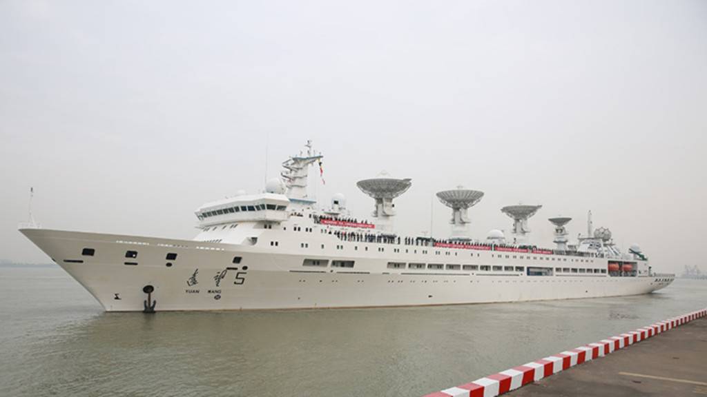 被印度懷疑為間諜船 「遠望5號」獲准在斯里蘭卡港口靠岸補給