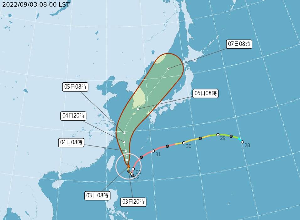 軒嵐諾襲台發歷來最遲首個陸上颱風警報 106船班停航