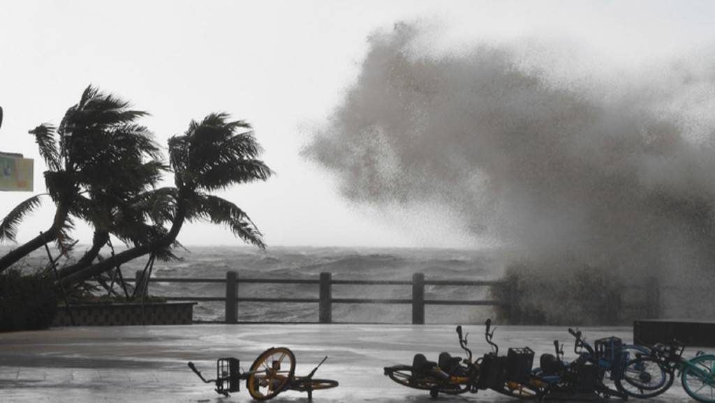 奧鹿升至強烈熱帶風暴上望強颱風 華南沿岸迎大風