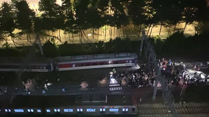 首爾永登浦站火車出軌 至少30乘客受傷