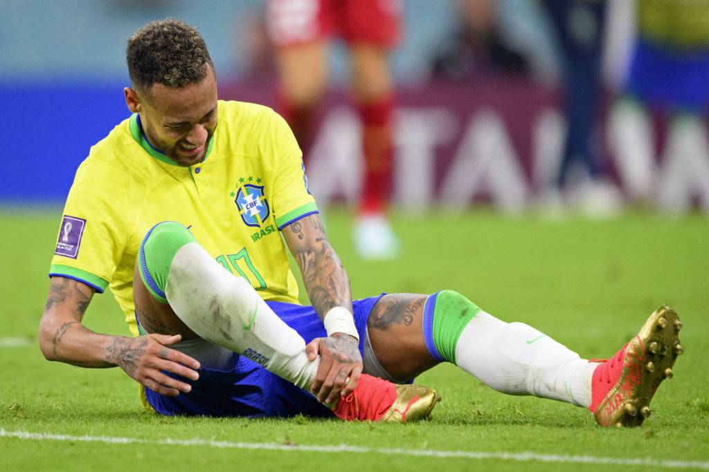 世界盃2022｜尼馬足踝受傷 缺席兩場分組賽