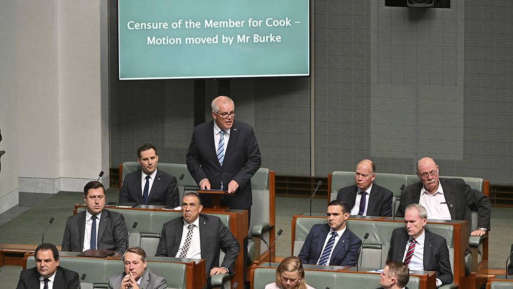 秘密兼任5部門首長 澳洲國會譴責前總理莫里森