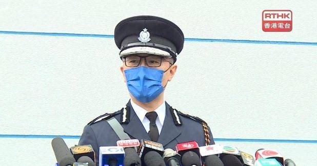 蕭澤頣表示，有需要時或會向海外執法團體交換情報。（張連登攝）