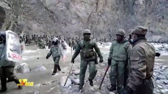 獨家現場視頻：2020中印衝突 印軍橫屍加勒萬河谷