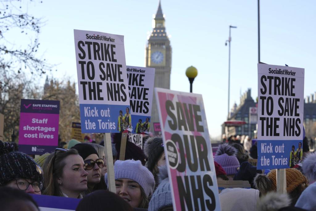英護士大罷工 6000宗手術取消影響76醫院及中心