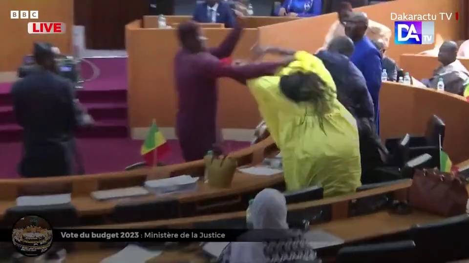 掌摑飛踢懷孕女議員 塞內加爾兩男議員被判入獄 6 個月