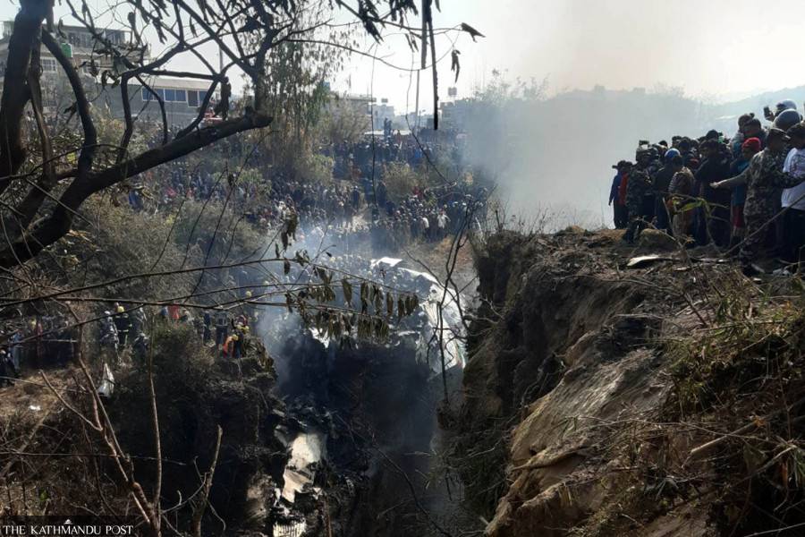 尼泊爾客機墜毀 尋獲部分遺體至少45人死
