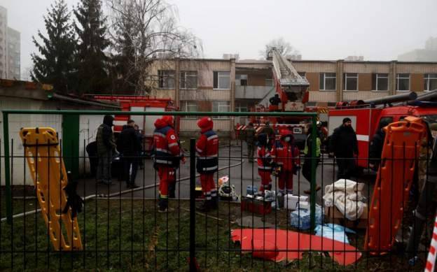 烏克蘭直升機基輔市郊墜毀 釀17死包括內務部長