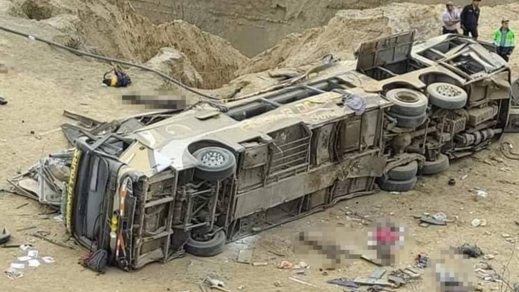秘魯北部有巴士墮崖 至少24死