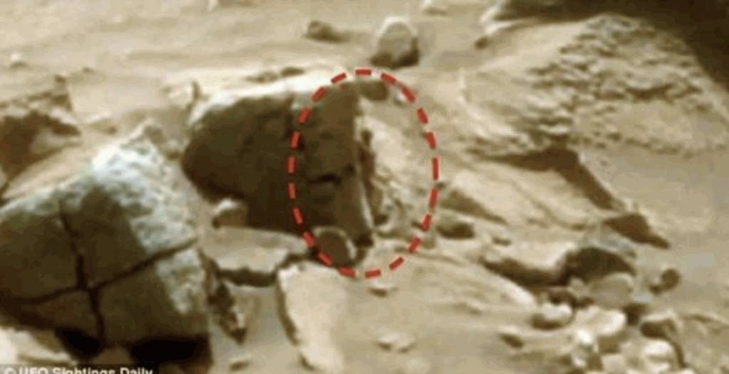 NASA拍到火星表面「泰迪熊微笑」  12年前另一「笑臉」同樣萌味十足