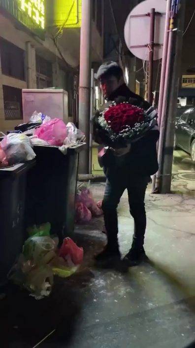 Valentine's Day Trash Can 