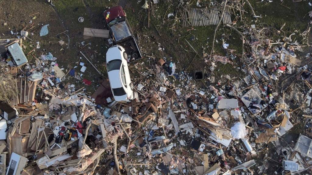 龍捲風侵襲密西西比州 救援人員：「像一個戰區」