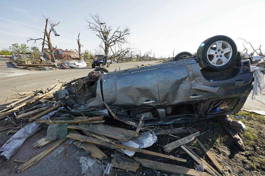 龍捲風侵襲密西西比州 救援人員：「像一個戰區」