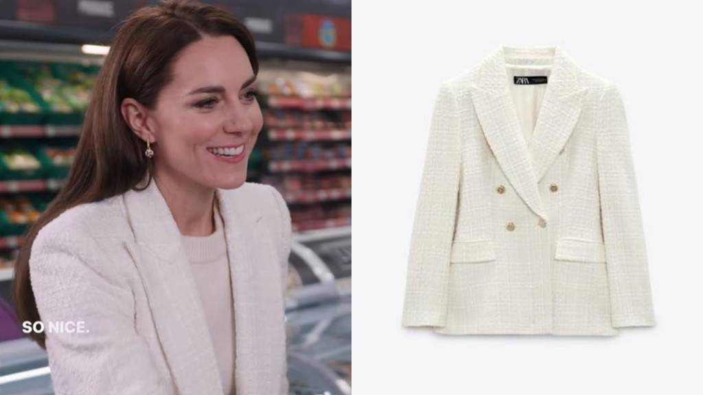 「凱特白色外套」僅需HK$699 掀搶購潮  網民笑稱超強「帶貨王妃」