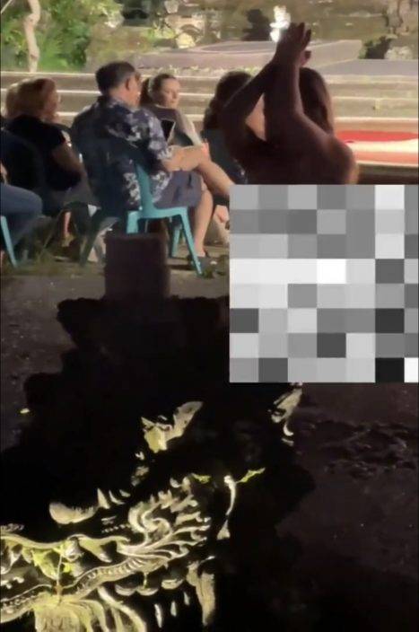 上台搶鏡｜峇里島德國女遊客全裸亂入舞蹈表演 遭警方逮捕