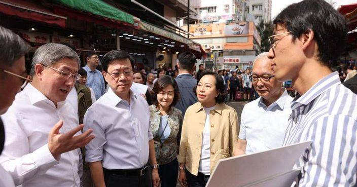 李家超稱為防止問題「翻發」 已求工作組保持衞生黑點清潔狀況　