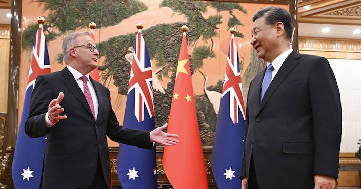 習近平晤阿爾巴內塞：中澳關係已走上改善和發展正確道路