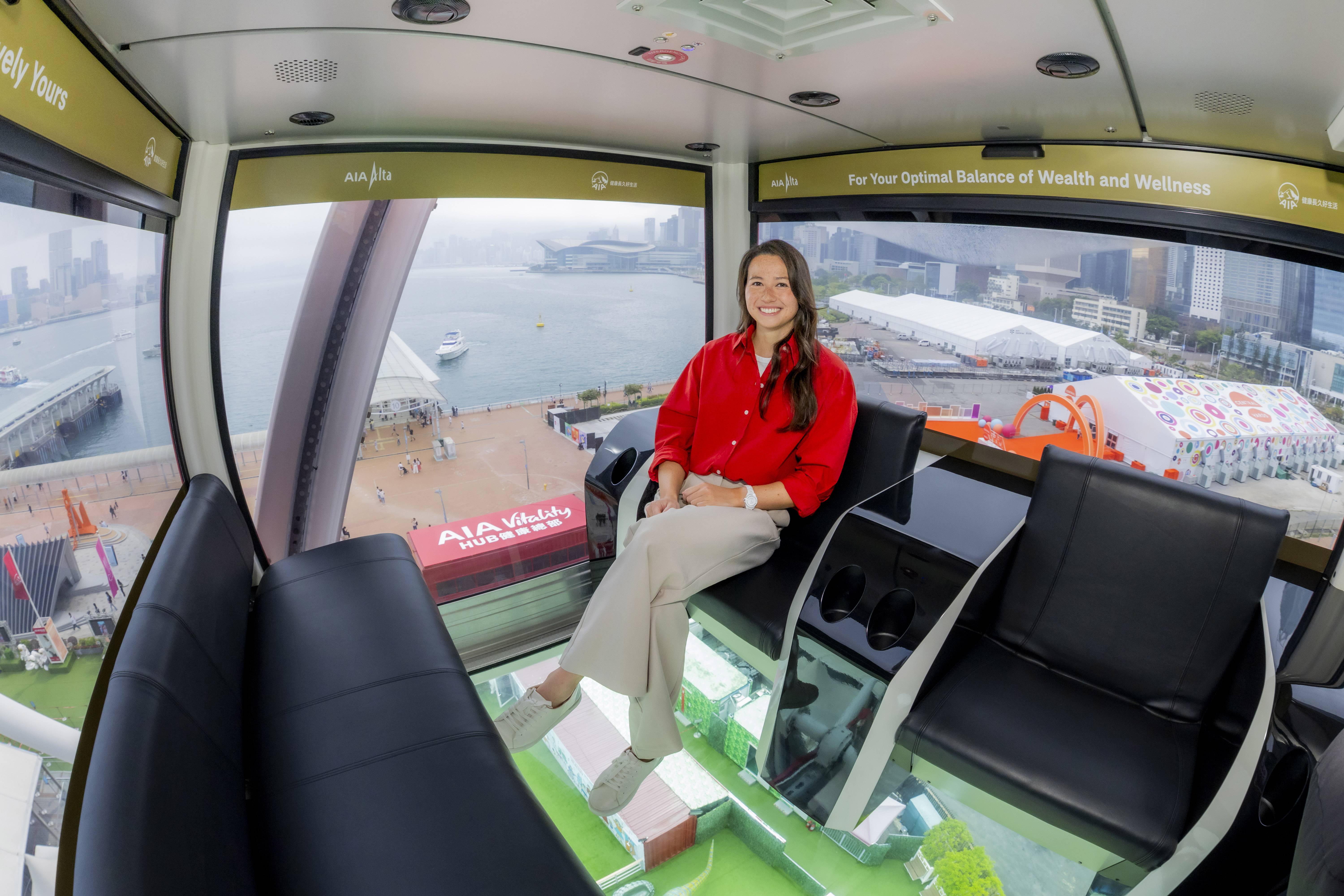 Siobhán鼓勵大眾在追求事業與人生目標的同時，亦要關顧身心健康，實現「財健養生．極臻平衡」。 